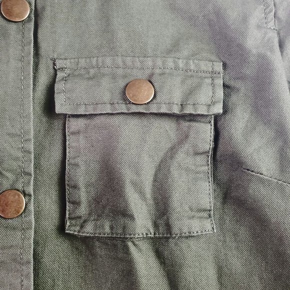 41 Hawthorn Chaplin Essential Hooded Anorak Cargo Jacket M - Picture 10 of 13